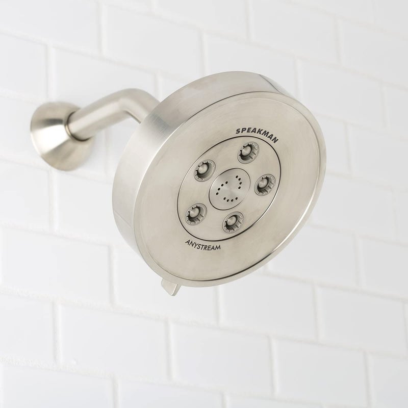 Speakman S-3010-BN-E2 Neo Anystream Adjustable 2.0 GPM Shower Head, Brushed Nickel - Image 2